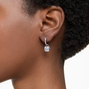 Swarovski Chroma Drop Earrings Minimalist Quiet Luxury NWOB